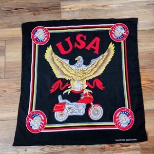 VINTAGE BALD EAGLE USA BANDANA